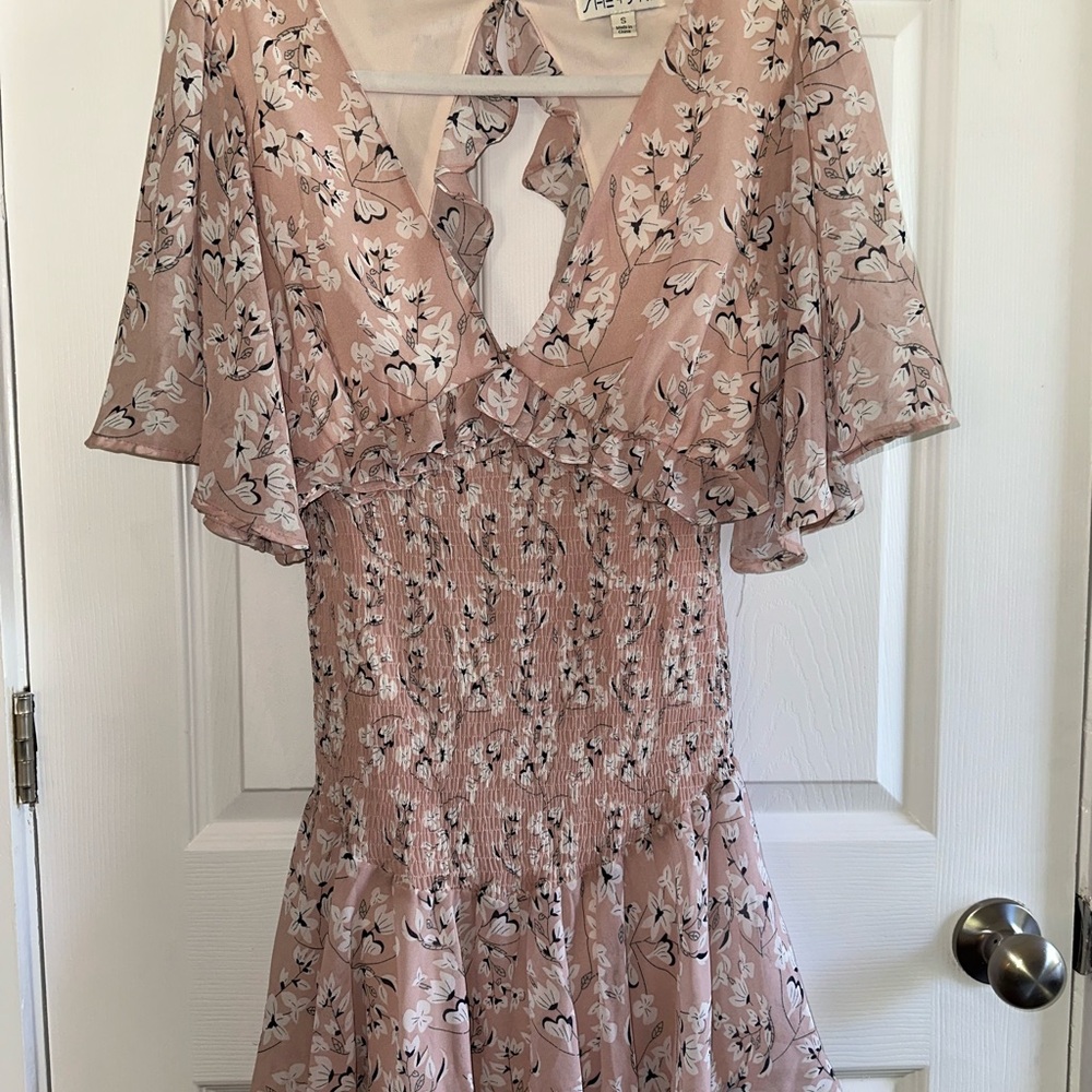 Floral Pink Dress